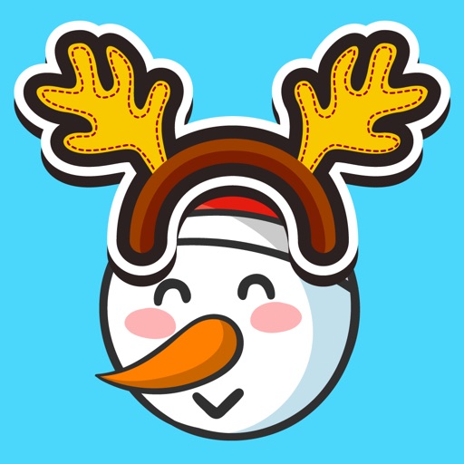 Christmas Holiday Hats Stickers Icon