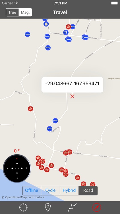 NORFOLK ISLAND – GPS Travel Map Offline Navigator screenshot-4