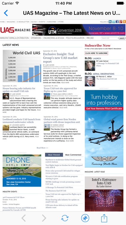UAV Blogs