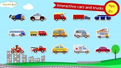 くるま, トラック, しょうぼうしゃ -子供のためのゲームのおすすめ画像1