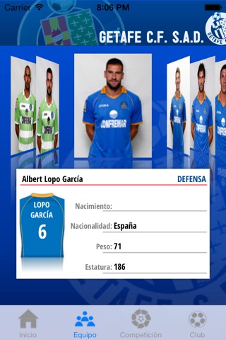 Getafe CF Aplicación Oficial screenshot 2