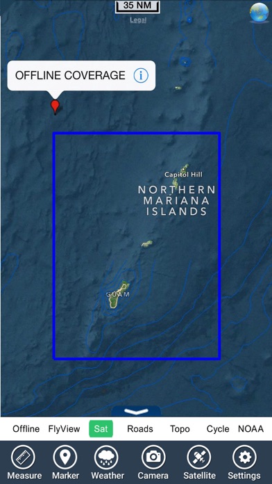 Marine : Guam Island - GPS Map Navigatorのおすすめ画像5