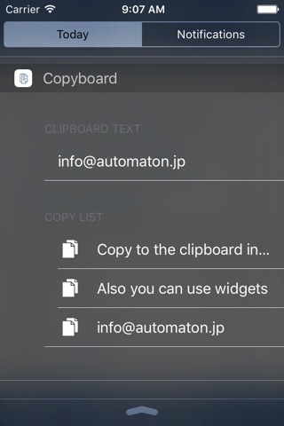 Copyboard Free クリップボードコピー screenshot 2