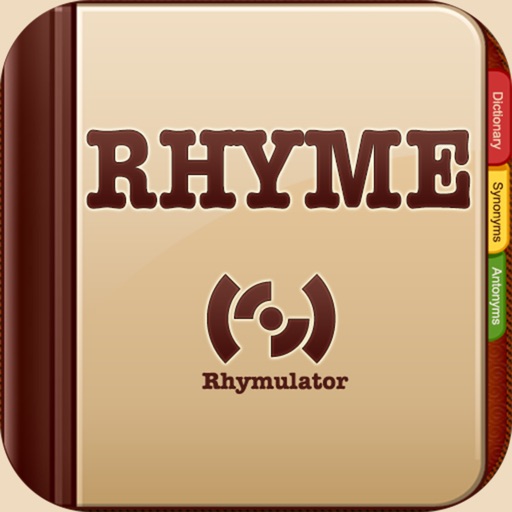 Rhymulator: Rhymes for Songwriters, Rappers, Poets iOS App