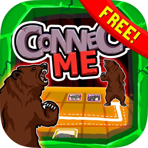 Connect Me Puzzles Games for Wild Animals Themes