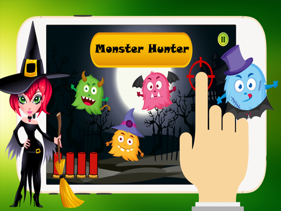 Halloween Monsters Hunter: Shooting Games For Kids app screenshot 2