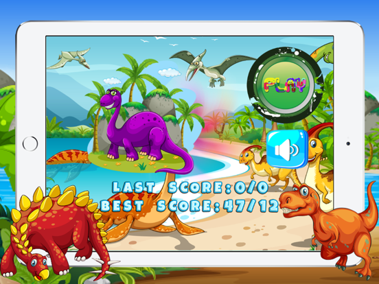Screenshot #4 pour 1st Dinosuar Colour Matching Coloring Girls & Boys