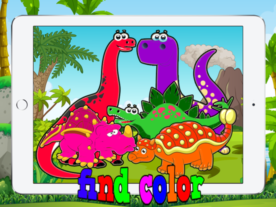 Screenshot #5 pour Dino Color Blind Test or Matching For Little Kids