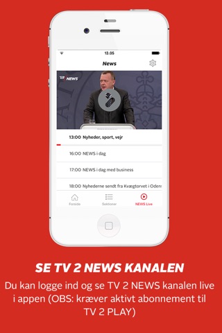 TV 2 Nyheder screenshot 2
