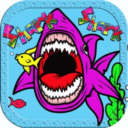 Sharks Coloring Quiz Puzzle Baby Kids 2 3 4 Years