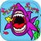 Sharks Coloring Quiz Puzzle Baby Kids 2 3 4 Years