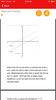 Algebra Study Guide LT screenshot 2