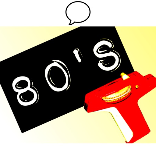 80's Slang: Retro Labeler iOS App