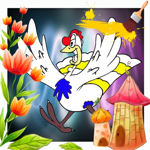 Thanksgiving Turkey Cartoon Coloring Version iOS App