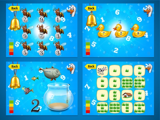 giochi per imparare a contare iPad screenshot