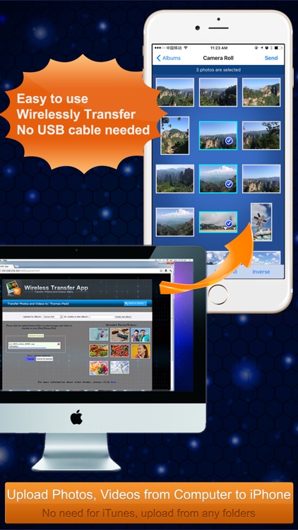 Wireless Transfer App:Sync backup photo and video screenshot-4