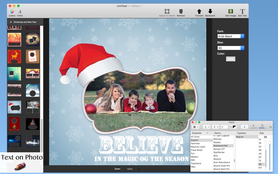 #2. Christmas and New Year - Frames & Greeting Cards (macOS) 由: Clovis Michel Pedroso Picanco