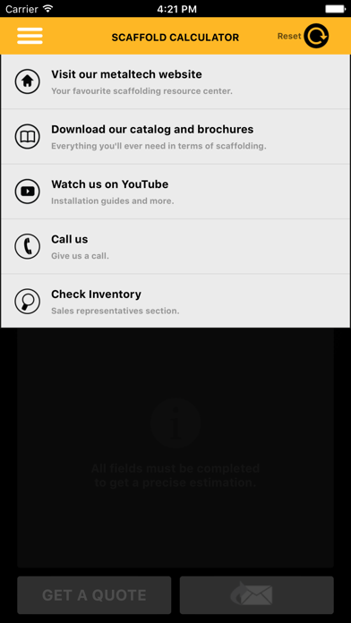 App screenshot