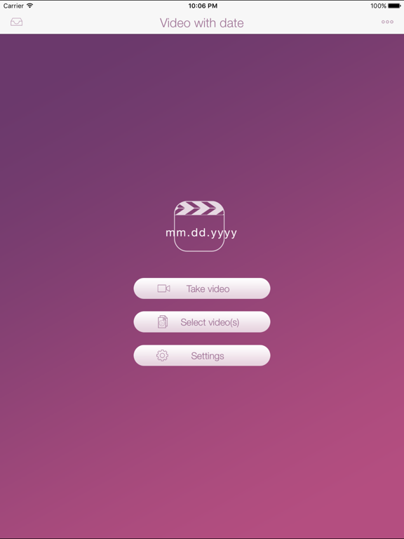 Screenshot #4 pour Video Dater Free(Time Stamp Video)