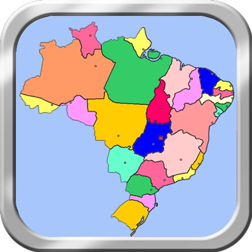 Brazil Puzzle Map