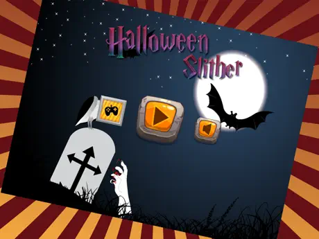 Rolling Halloween Snake And Worm Slither Dot Eater