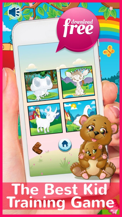 Chibi Animals Phonics Jigsaw Puzzle Games For Kids