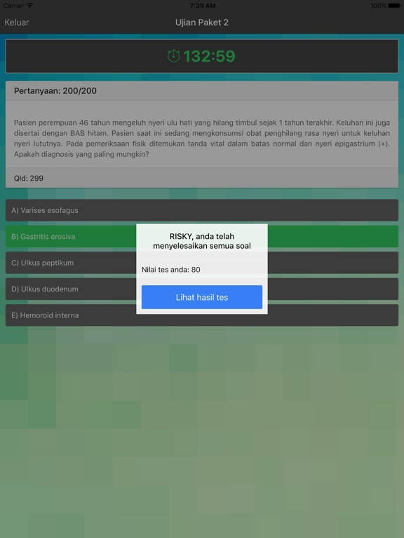 OneShot UKMPPD iPad screenshot 4 - Medical app