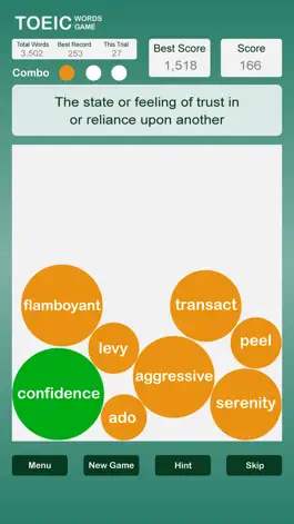 Game screenshot TOEIC Words Game apk