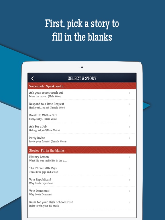 Screenshot #5 pour What the BLANK?! Audio Ad Libs