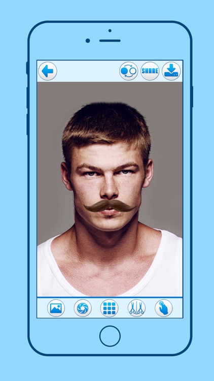 Barber Shop Booth - Beard & Mustache Pic Makeover screenshot-4