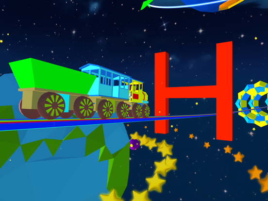 Screenshot #4 pour ABC alphabet train spatial 3d