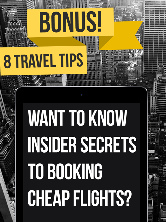 Best Airfare Flight Booking TL iPad screenshot 4 - Travel app