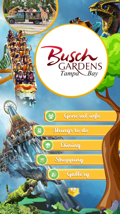 Great App for Busch Gardens Tampa Bay