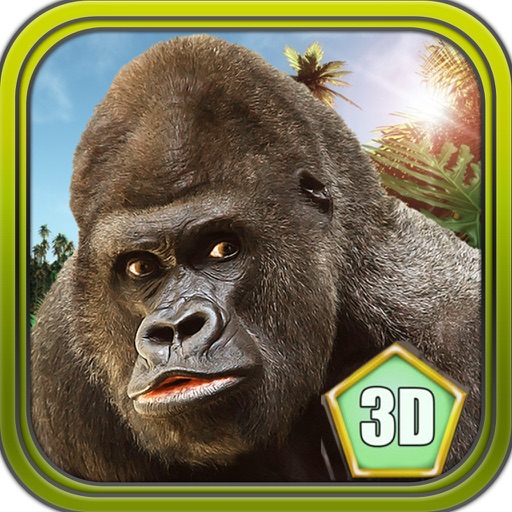 3D Gorilla Simulator on the New York City icon
