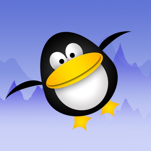 Young Penguin Go Home Icon