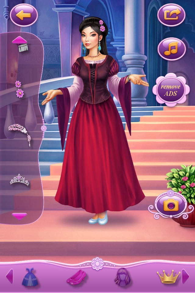 Dress Up Princess Snow White screenshot 3