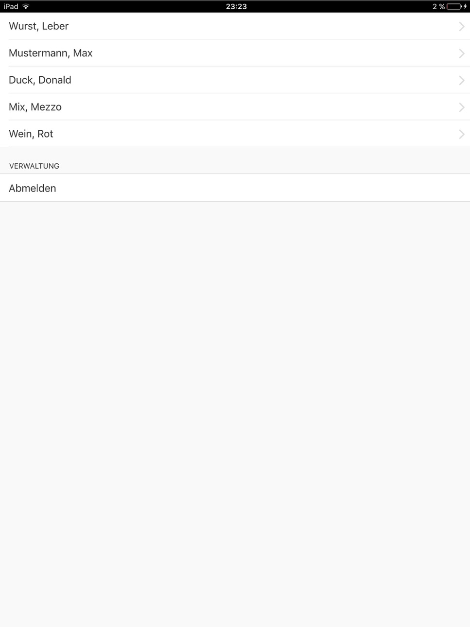 iPad screenshot