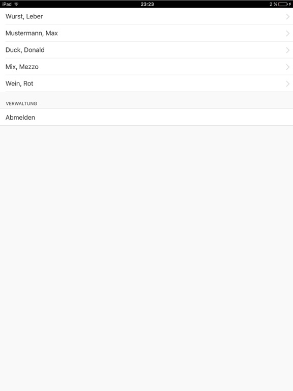 Screenshot #4 pour Getränkeliste