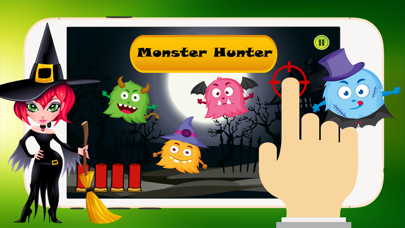 Halloween Monsters Hunter: Shooting Games For Kids app screenshot