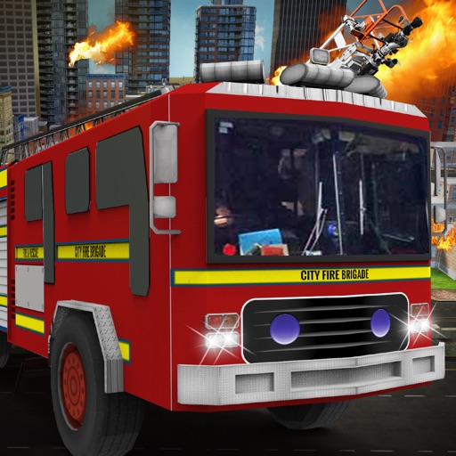 Fire Rescue heavy Truck Driving - Survival Mission Icon