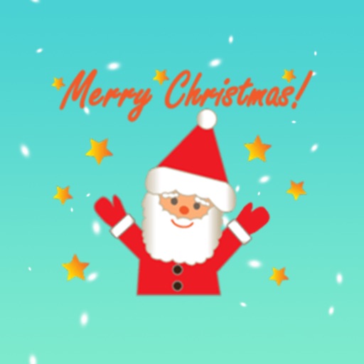 Pleasant Santa Claus Sticker