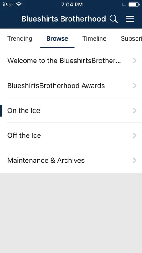 Blueshirts Brotherhood