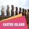 Easter Island is located 2,180 miles (3510 km) west of Santiago, Chile
