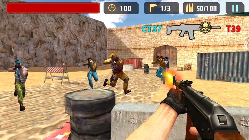 Counter Terrorist War - Sniper Shoot Strike screenshot 1