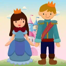 Princess Prince Coloring Book Games For Kids Free app icon