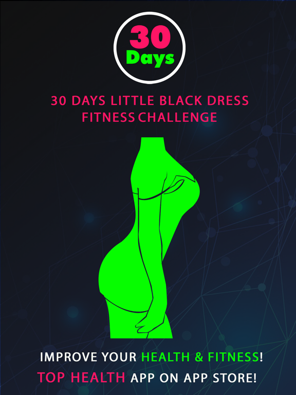 Screenshot #4 pour 30 Day Little Black Dress Fitness Challenges