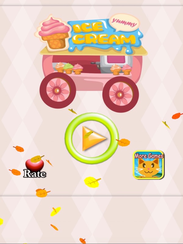 QCat - Toddler's Ice Cream  Game (free for preschool kid) screenshot 8