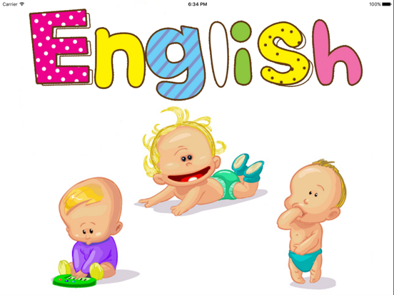 Screenshot #4 pour Teach My Baby First Words Kids English Flash Cards