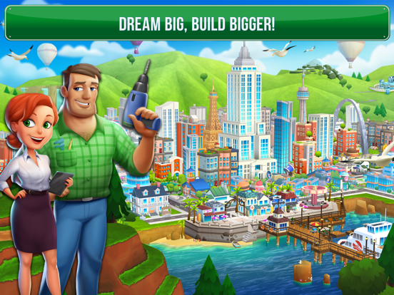 Dream City: Metropolis iPad app afbeelding 1