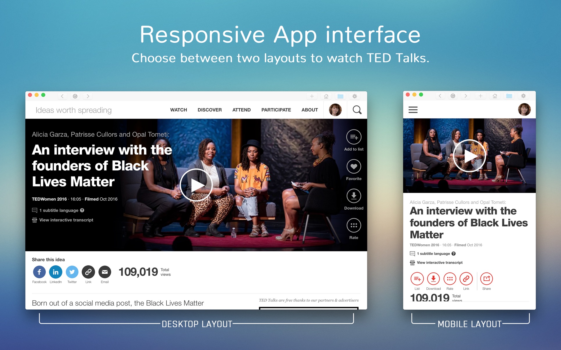 Ted app for ipad